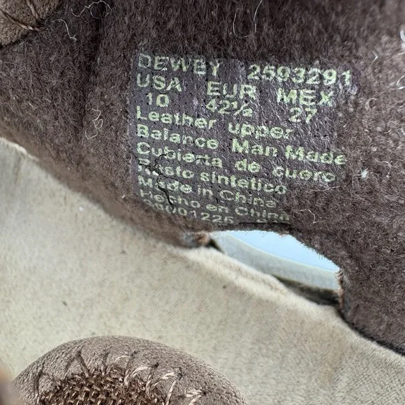 Earth Spirit Shoes Womens Size 10 Gelron 2000 Dewey Brown Leather Sandals - Picture 2 of 10